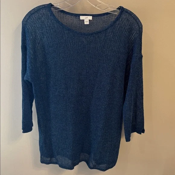 J. Jill Bundle of 2 Women's Blue and Black Sweaters - Picture 6 of 9
